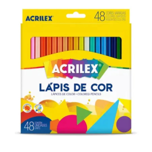 Lápis de Cor 48 Cores Acrilex