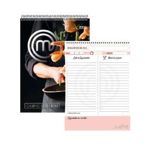 Caderno de Receitas Master Chef