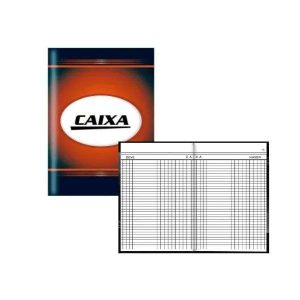 Livro Caixa 154mmx216mm c/50 Folhas