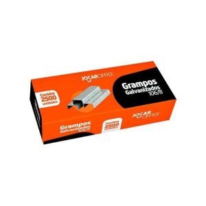 Grampos Galvanizados 106/8 Jocar Office c/2500 Unidades