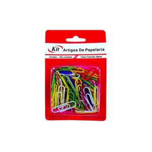 Clips de Papel Colorido 28mm