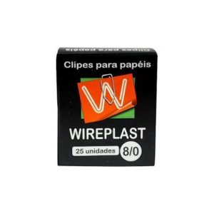 Clips Para Papéis Wireplast 8/0