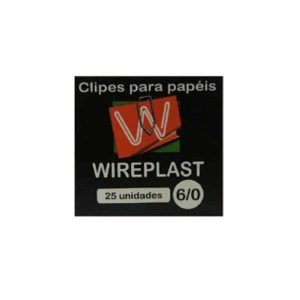 Clips Para Papéis Wireplast 6/0