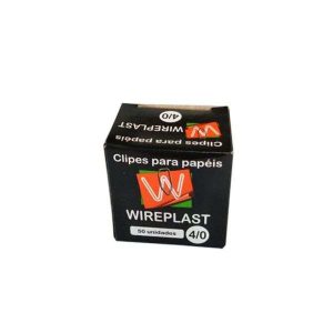Clips Para Papéis Wireplast 4/0