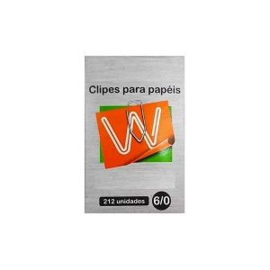 Clips Para Papéis Wireplast 6/0 Linha Leve