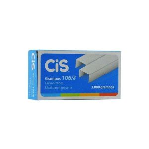 Grampos Galvanizados 106/6 Cis c/3000 Unidades