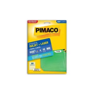 Etiqueta Injet + Laser Pimaco 10 Folhas 6087