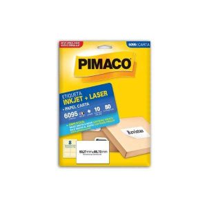 Etiqueta Injet + Laser Pimaco 10 Folhas 6095
