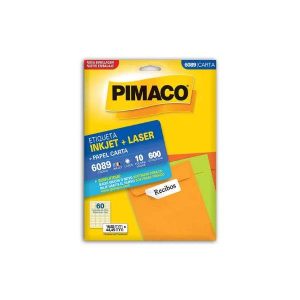 Etiqueta Injet + Laser Pimaco 10 Folhas 6089