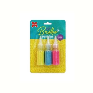 Kit Brilho Poliéster c/3 Tubos de 15g