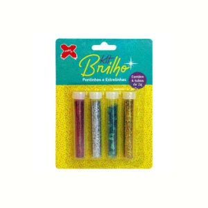 Kit Brilho Poliéster c/4 Tudos 2g