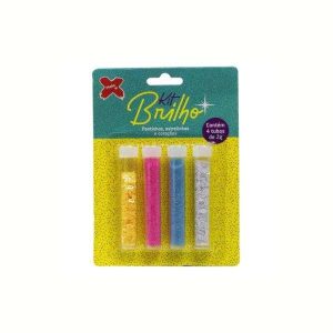 Kit Brilho Poliéster c/4 Tubos 2g