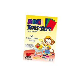 EVA Colorido A4 c/5 Cores