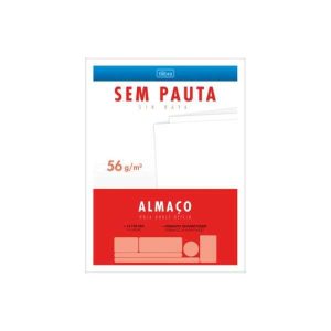 Papel Almaço Sem Pauta c/16 Unidades