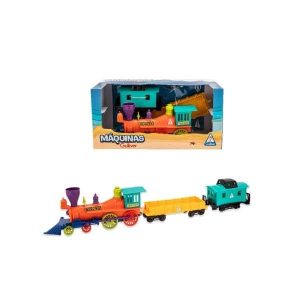 Máquinas Gulliver Locomotiva + Vagões