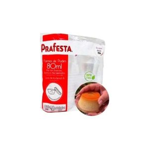 Forma de Pudim 80ml c/ 40 Un