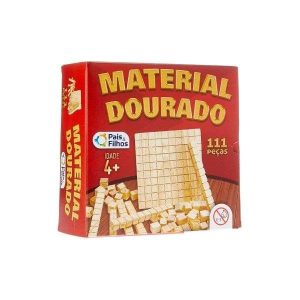 Material Dourado 111 pçs Pais&Filhos