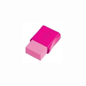 Borracha Max Neon Rosa Faber-Castell