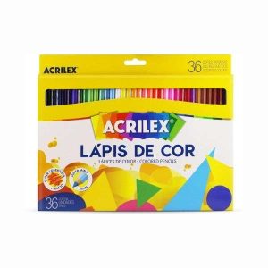 Lápis de Cor 36 Cores Acrilex