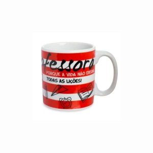 Caneca de Porcelana 320ml Professora