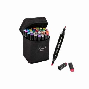 Marcador Permanente Touch Pen 36 Cores