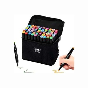 Marcador Permanente Touch Pen 60 Cores