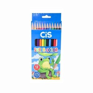 Lápis de Cor 12 Cores Super Color Cis