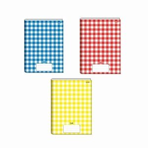 Caderno Brochura Stiff Quadriculado 96 fls Jandaia