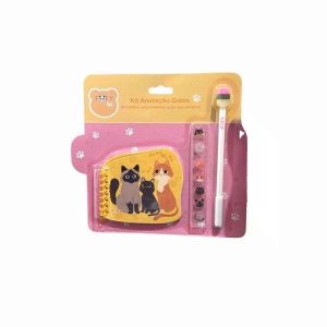 Kit de Anotações Gatos Fofy