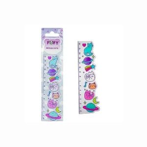 Régua 15cm Cute Miau Fofy