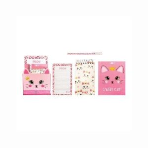 Kit p/ Anotações Gatinhos Fofy