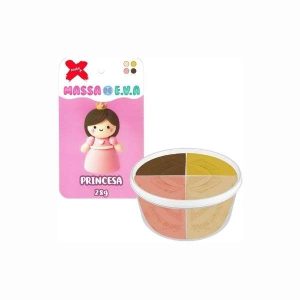 Massa de Eva Princesa 4 Cores