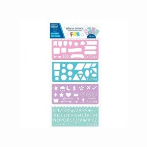 Régua 15cm Stencil Fun Tilibra