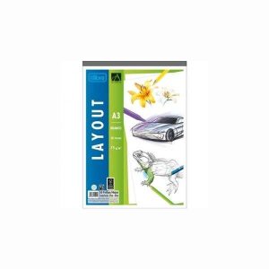 Bloco de Desenho A3 75g/m² 50 fls Tilibra