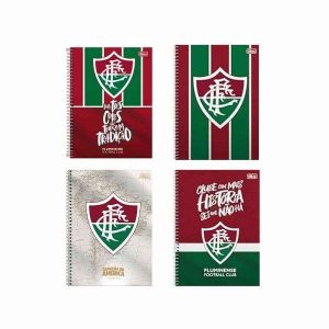Caderno Espiral 10 Matérias Fluminense 80 fls Tilibra