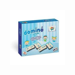 Dominó Adição Aquarela Brinquedos