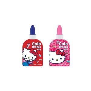 Cola Branca 40g Hello Kitty