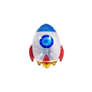 Balão Metalizado Foguete 17'