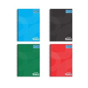 Caderno Espiral 1 Matérias Color Basic 80 fls Smart