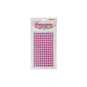 Pedra Adesiva 8mm Rosa Pink