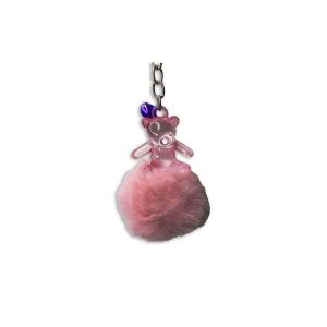 Chaveiro Ursinho Pompom