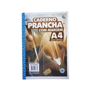 Caderno Prancha Liso A4 20 fls Kajoma