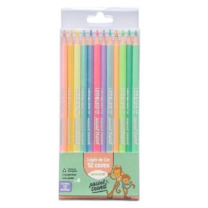 Lápis de Cor 12 Cores Leo&Leo Pastel Trend