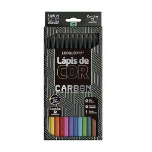 Lápis de Cor 12 Cores Leo&Leo Carbonline