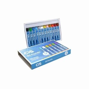 Giz Pastel Óleo 12 Cores Cis