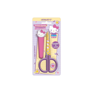 Tesoura Escolar Leo&Leo Hello Kitty