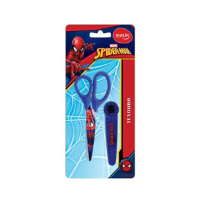Tesoura Escolar Molin Homem-Aranha