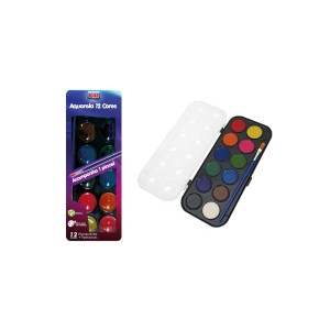 Aquarela 12 Cores Kaz