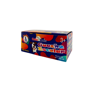 Guache Escolar 6 Cores 15ml Cola Mais