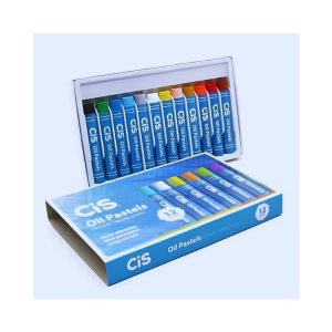 Giz de Cera em Óleo 12 Cores Cis